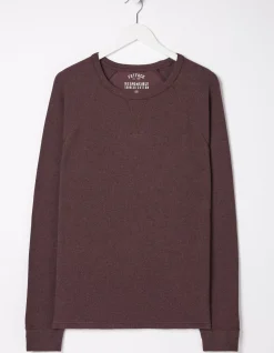 Long Sleeve Waffle Crew