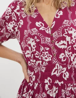 Lottie Wallpaper Jersey Dress