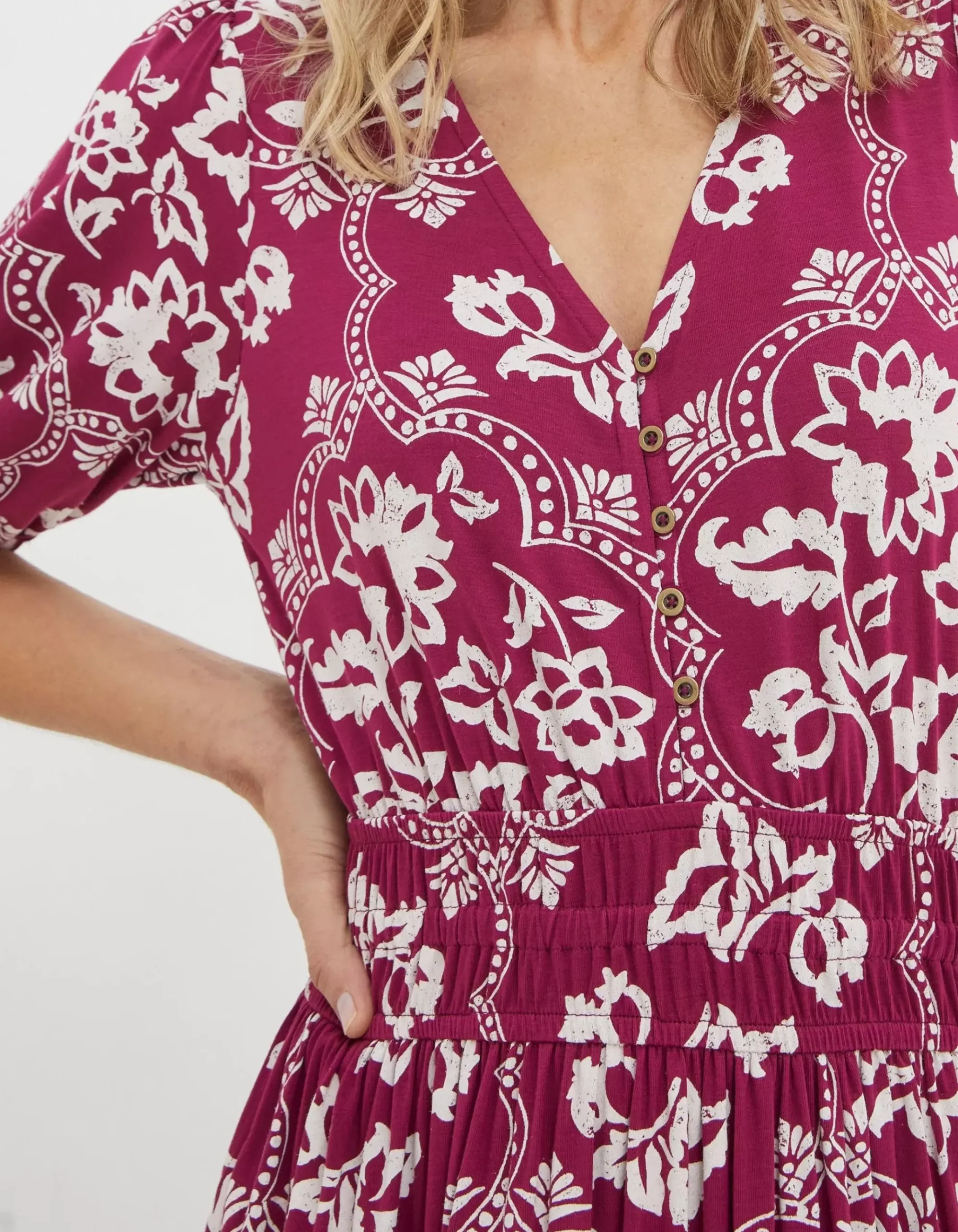 Lottie Wallpaper Jersey Dress