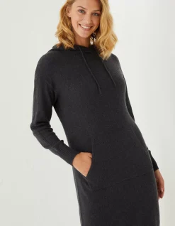 Lounge Knitted Hoodie Dress