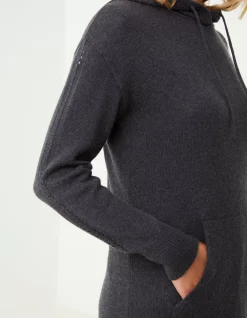 Lounge Knitted Hoodie Dress