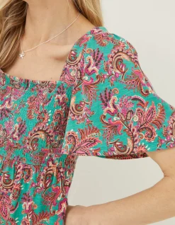Lucia Festival Floral Top