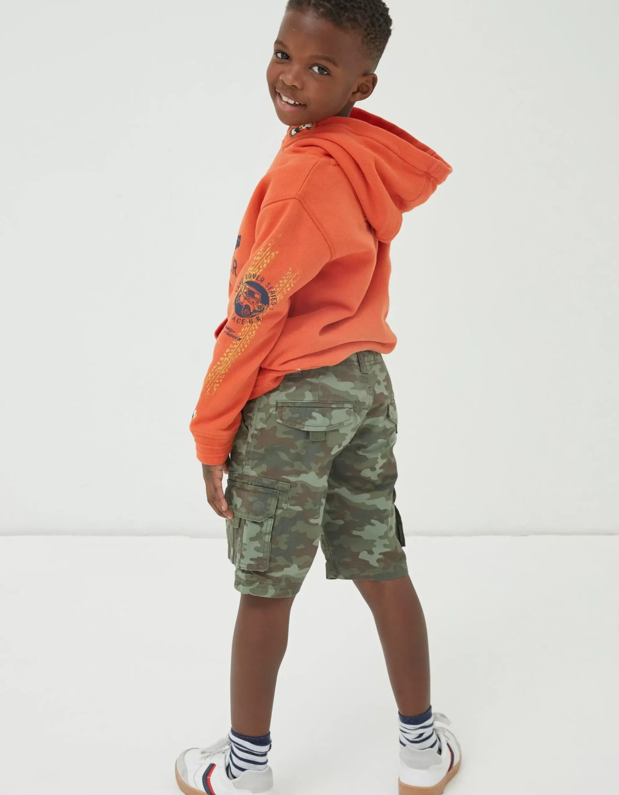 Lulworth Camo Cargo Shorts
