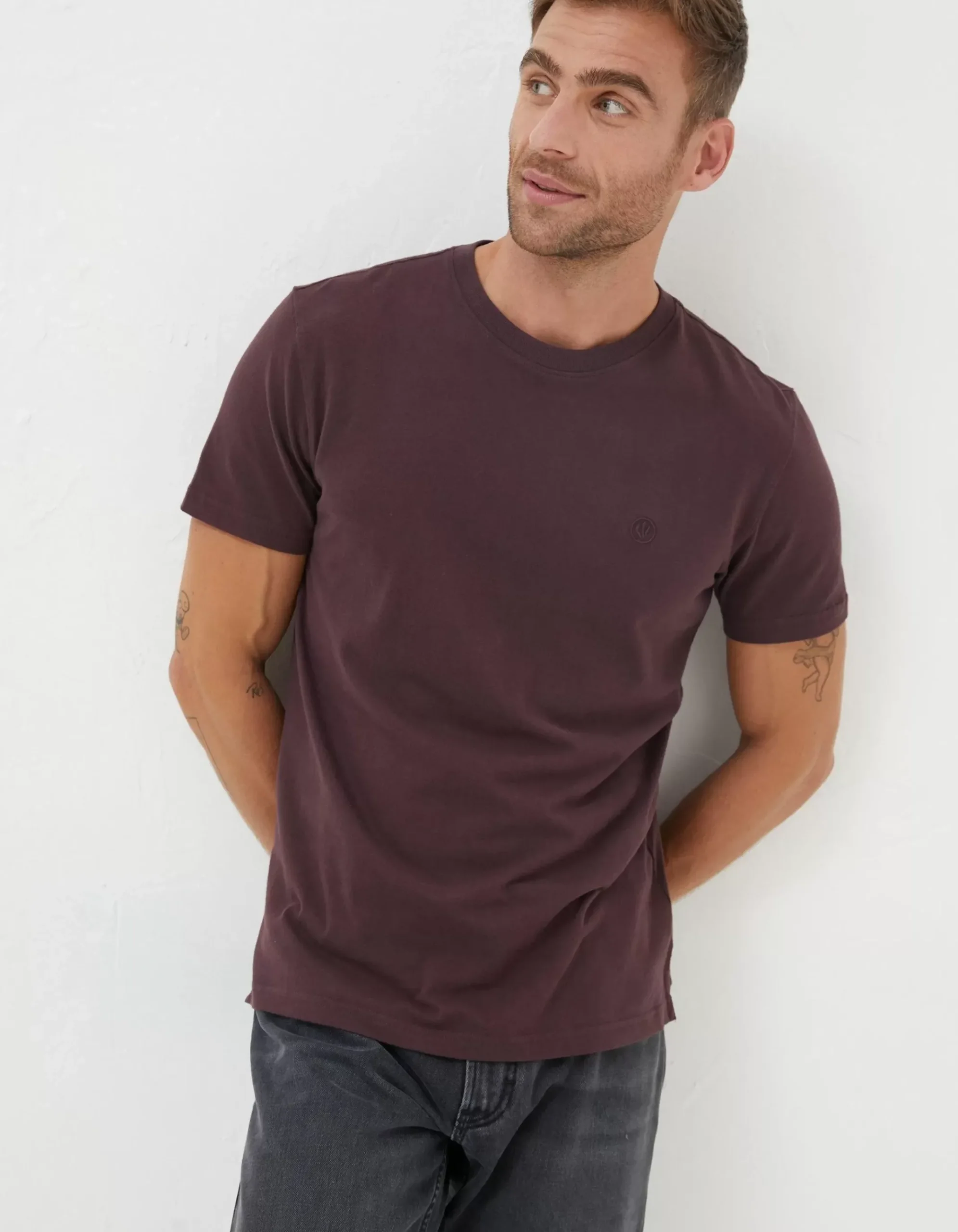 Lulworth Organic Cotton Crew T-Shirt