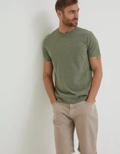 Lulworth Organic Cotton Crew T-Shirt