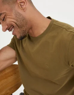 Lulworth Organic Cotton Crew T-Shirt