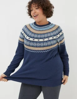 Luna Fairisle Knitted Tunic
