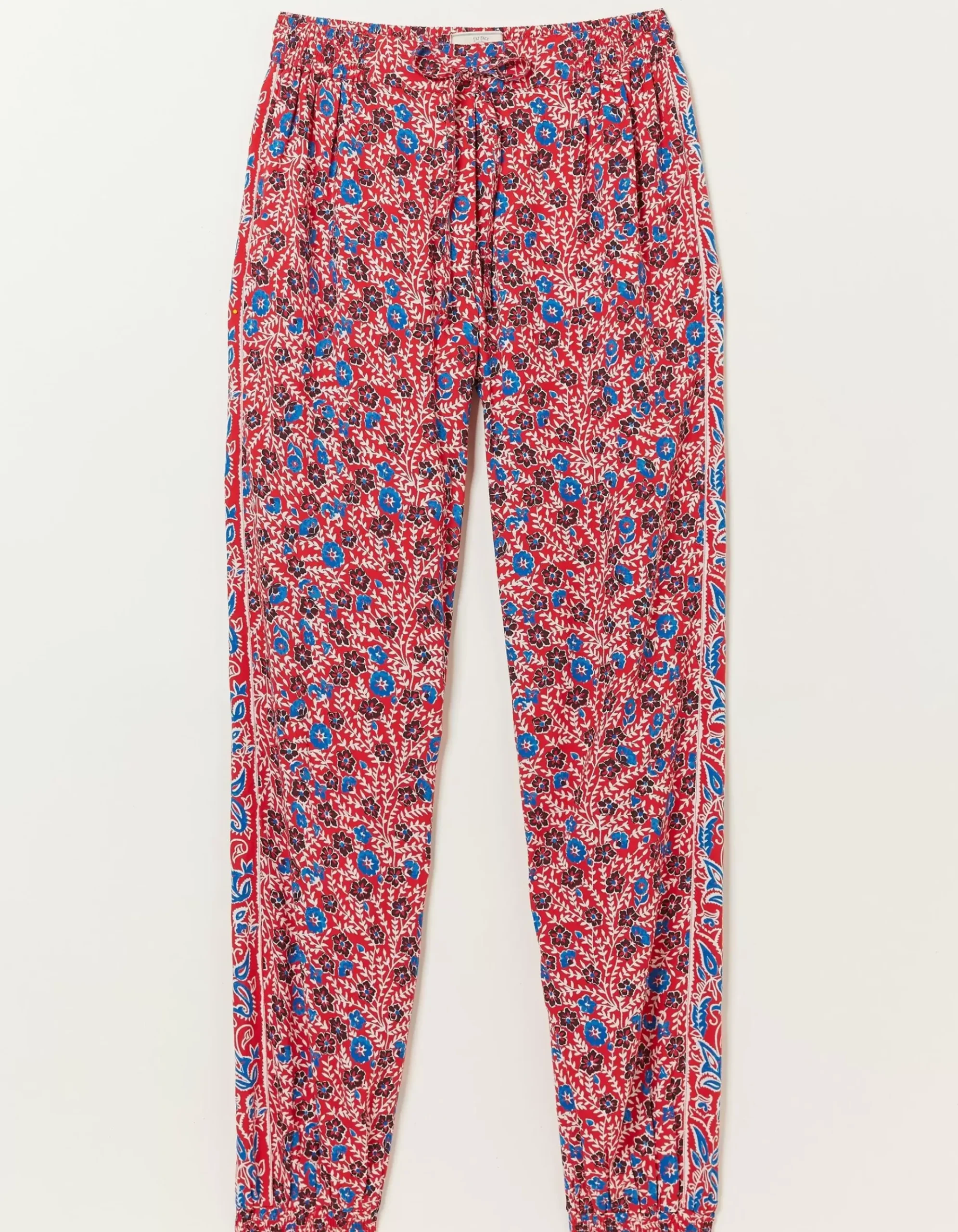 Lyme Woodblock Cuffed Trousers