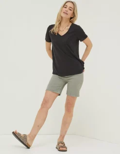 Maggie Linen T Shirt