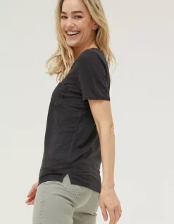 Maggie Linen T Shirt