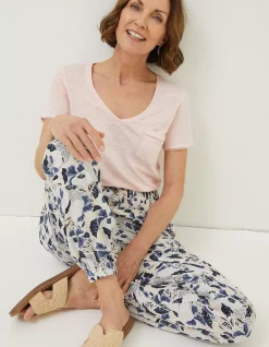 Maggie Linen T Shirt