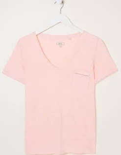 Maggie Linen T Shirt