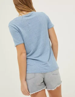 Maggie Linen T Shirt