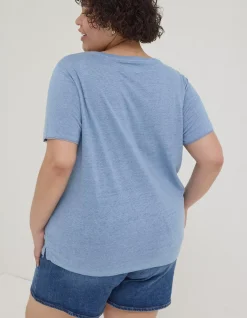 Maggie Linen T Shirt