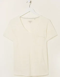 Maggie Linen T Shirt