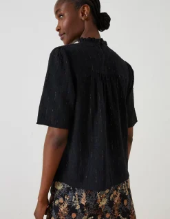 Maggie Metallic Blouse