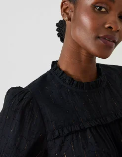 Maggie Metallic Blouse