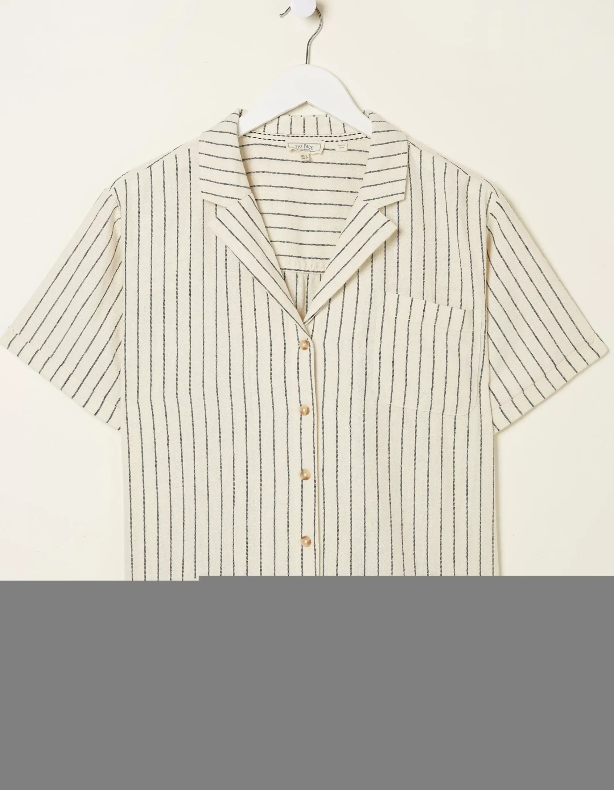 Mali Linen Blend Stripe Shirt