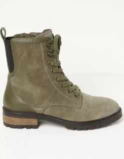 Margot Suede Ankle Hiker Boot