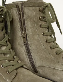 Margot Suede Ankle Hiker Boot
