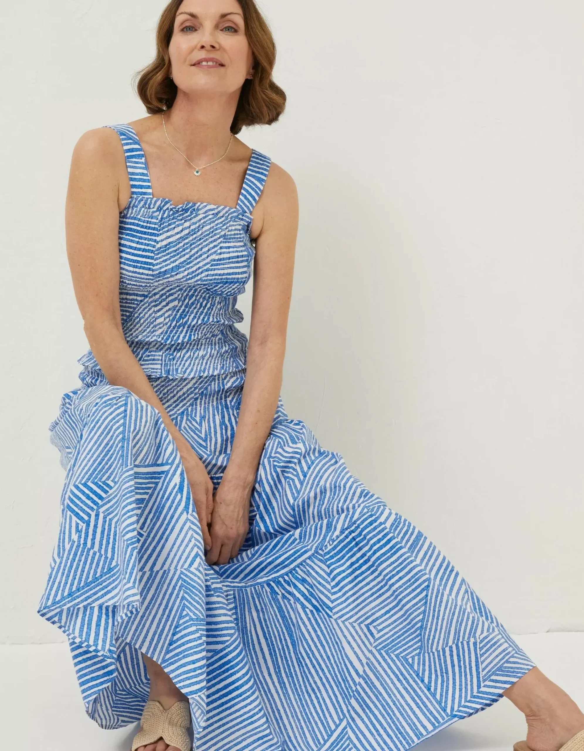 Marina Abstract Maxi Skirt
