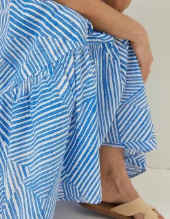 Marina Abstract Maxi Skirt