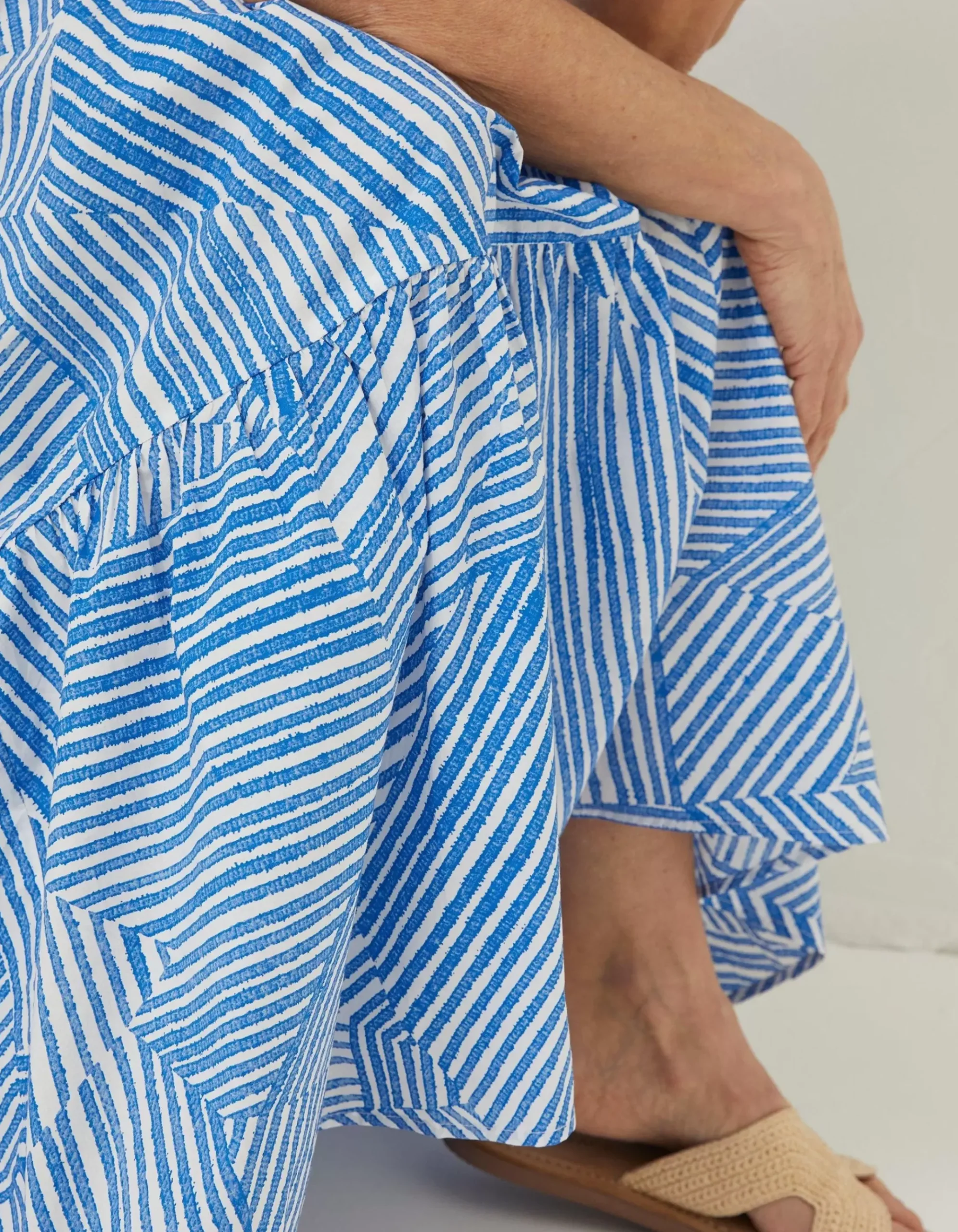 Marina Abstract Maxi Skirt