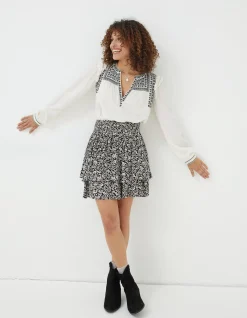Martha Embroidered Top
