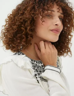Martha Embroidered Top