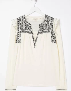 Martha Embroidered Top