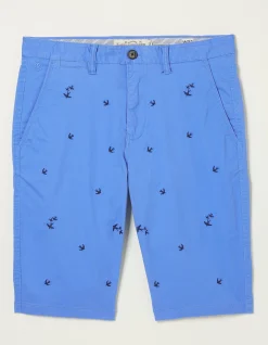 Mawes Bird Embroidery Shorts