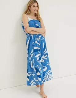 Mcs Nora Painted Shell Maxi Skirt