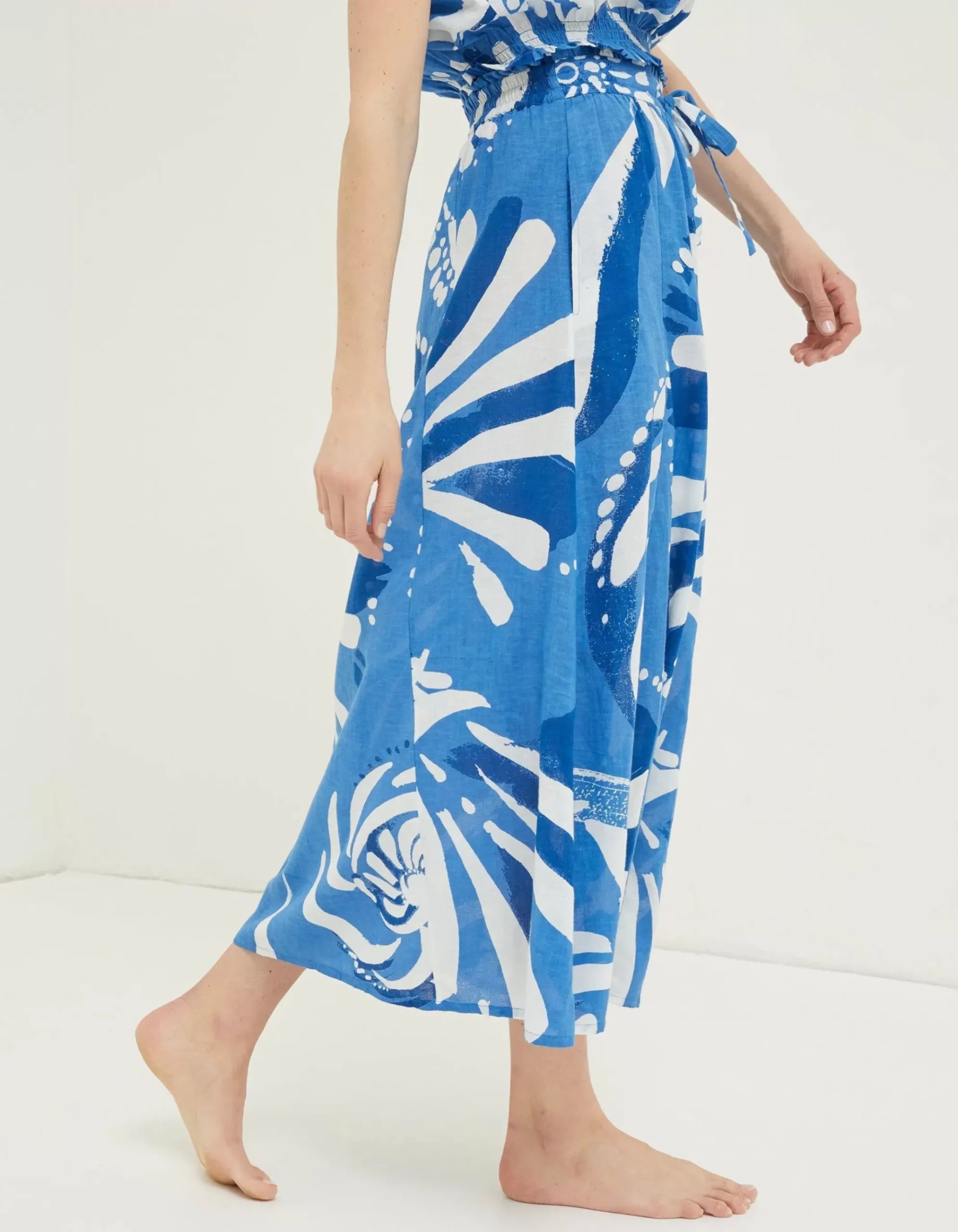 Mcs Nora Painted Shell Maxi Skirt