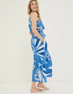 Mcs Nora Painted Shell Maxi Skirt