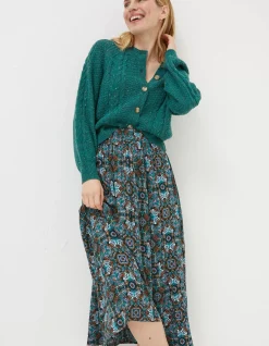Millie Mirrored Midi Skirt
