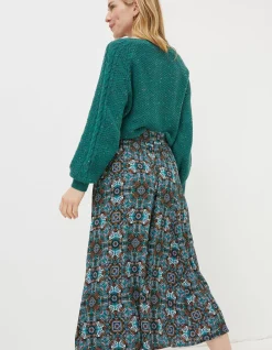 Millie Mirrored Midi Skirt