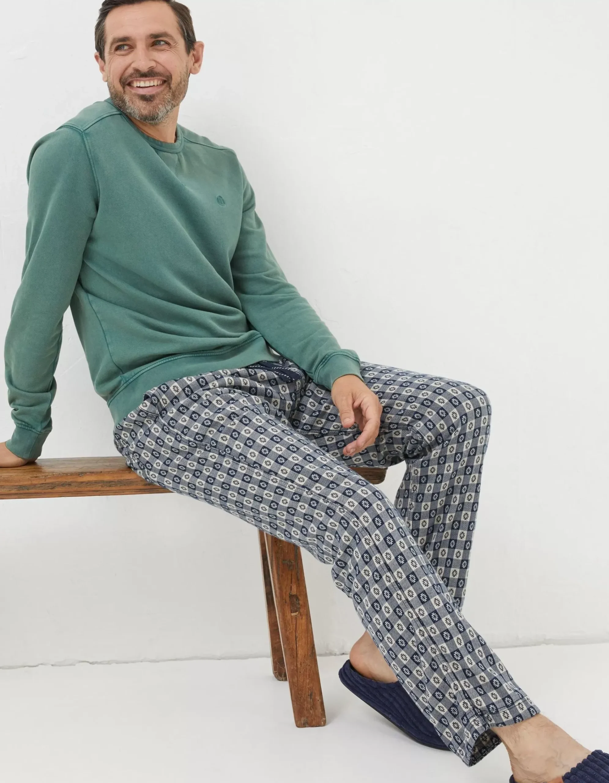 Mini Jacquard Light Pyjama Bottoms