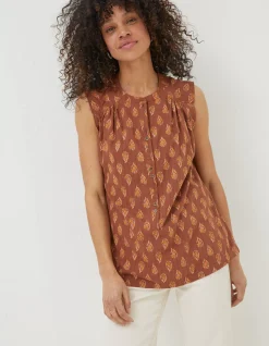 Morgan Woodblock Cami Top