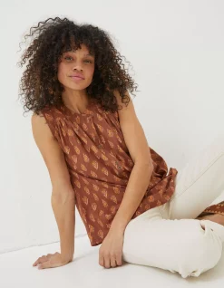 Morgan Woodblock Cami Top