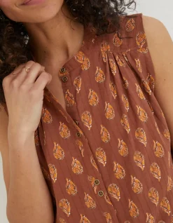 Morgan Woodblock Cami Top