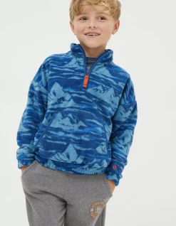 Mountains Microfleece Sweatshirt