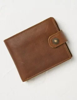 Multi Compartment Leather Wallet