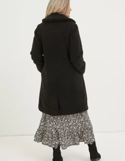 Mylah Teddy Longline Coat