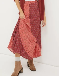 Naomi Craft Geo Midi Skirt