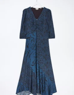 Nate Marble Patch Midi Dress
