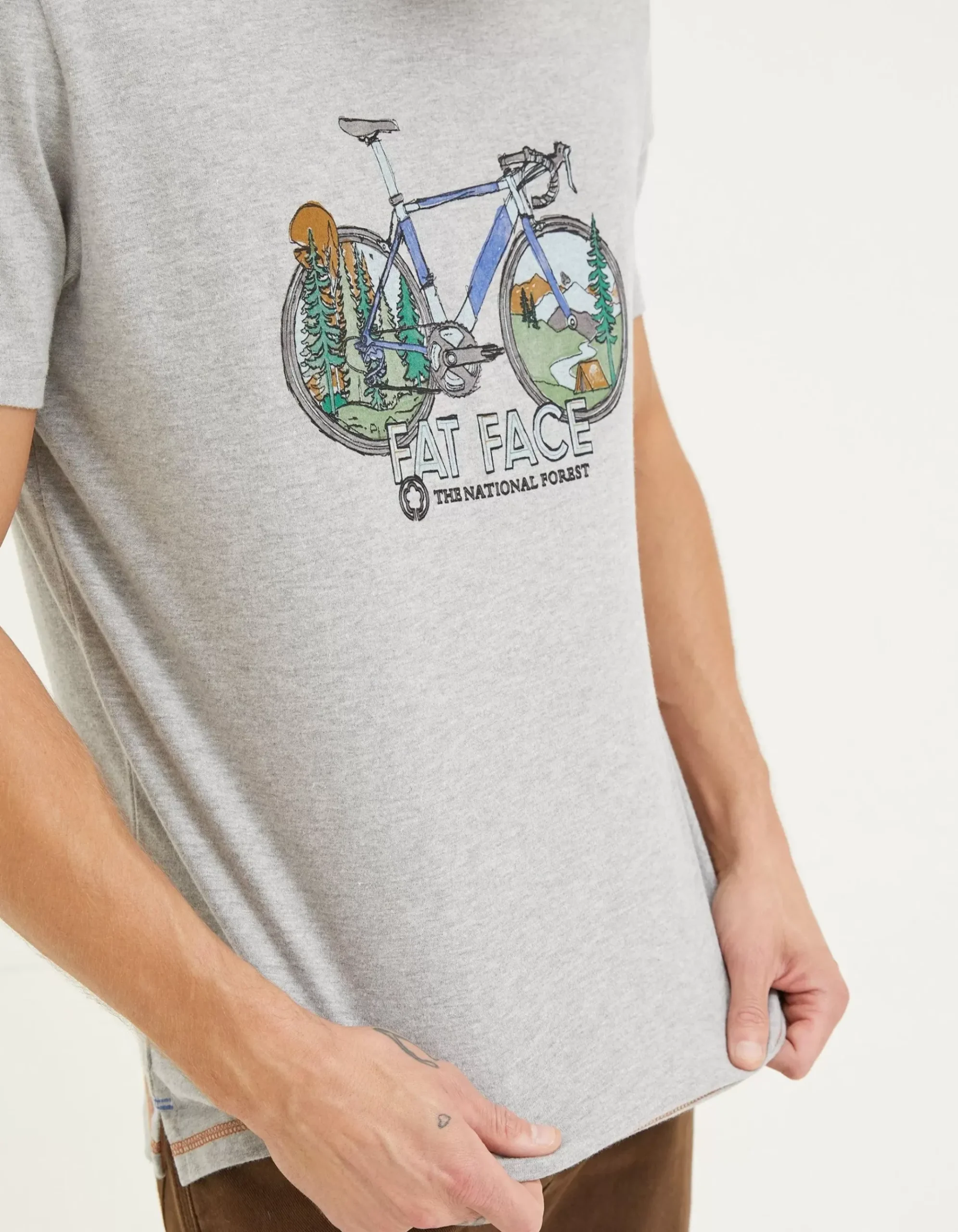 National Forest Painted Bike T-Shirt