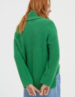 Nellie Boxy Roll Neck Jumper