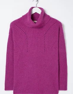 Nellie Boxy Roll Neck Jumper