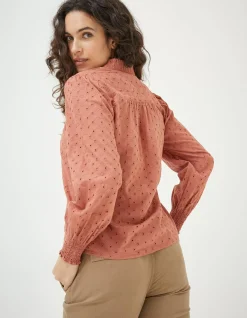 Nellie Broderie Blouse