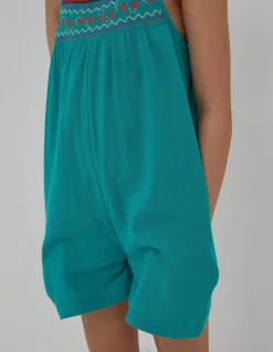 Nellie Embroidered Playsuit